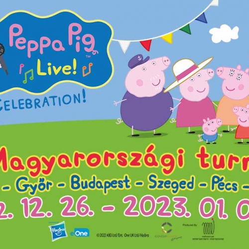 Peppa Pig Live - Peppa Malac előadás - Pécs Lauber Dezső Sportcsarnok