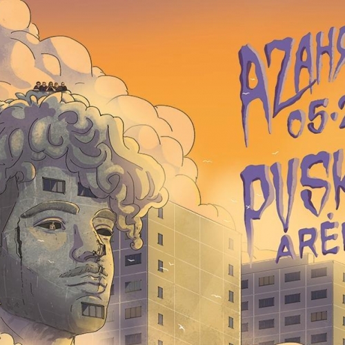 Azahriah koncert - Puskás Aréna 2024