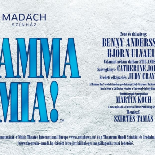 Mamma Mia musical - Debrecen Főnix Aréna 2022